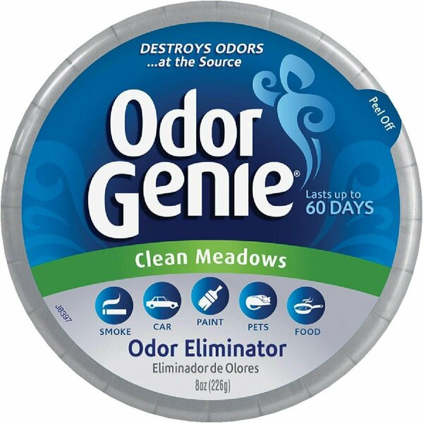 Odor Genie DampRid 8 Oz. Clean Meadows Solid Air Freshener FG69CM